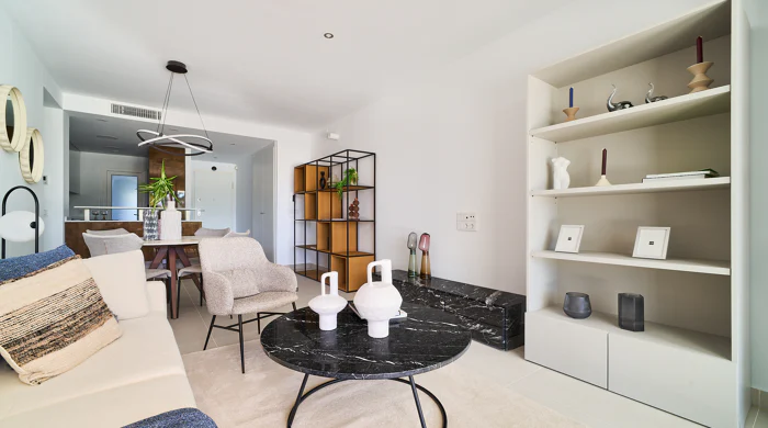 Key Ready - Last Unit - Fully furnished ground Floor in the New Golden Mile - UFH + South Orientation