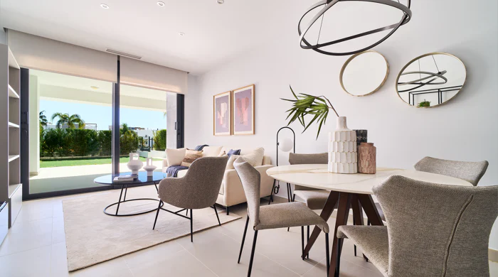 Key Ready - Last Unit - Fully furnished ground Floor in the New Golden Mile - UFH + South Orientation