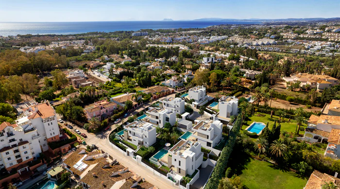 Seven luxury villas in a prime location close to Puerto Banús