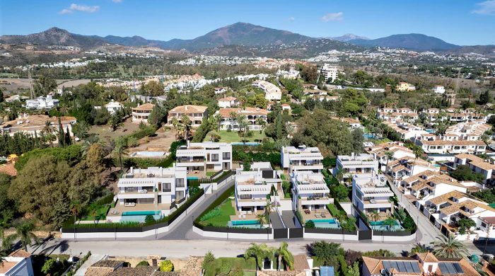Seven luxury villas in a prime location close to Puerto Banús