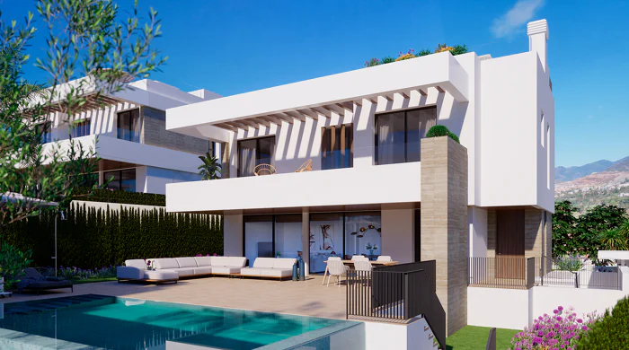 Seven luxury villas in a prime location close to Puerto Banús