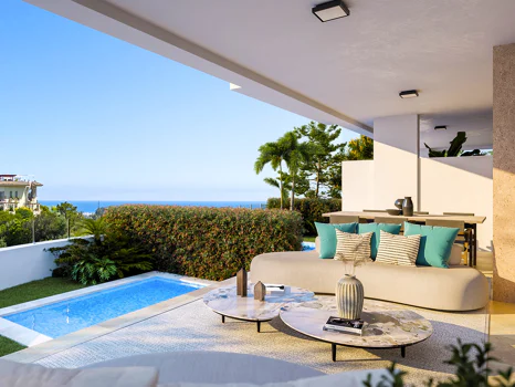 New project in the New Golden Mile with spectacular sea views