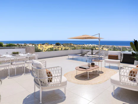 New project in the New Golden Mile with spectacular sea views
