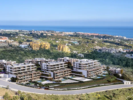 New project in the New Golden Mile with spectacular sea views