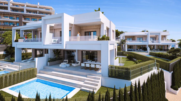 New project in the New Golden Mile with spectacular sea views