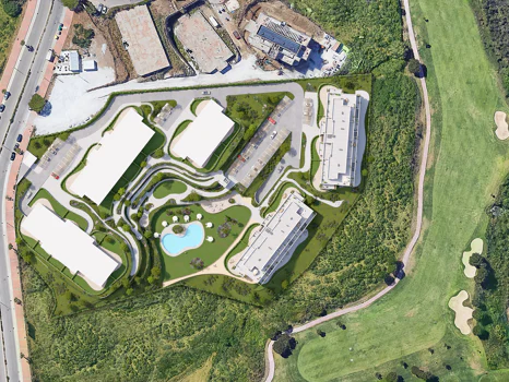 New development in Calanova Golf, Mijas Costa