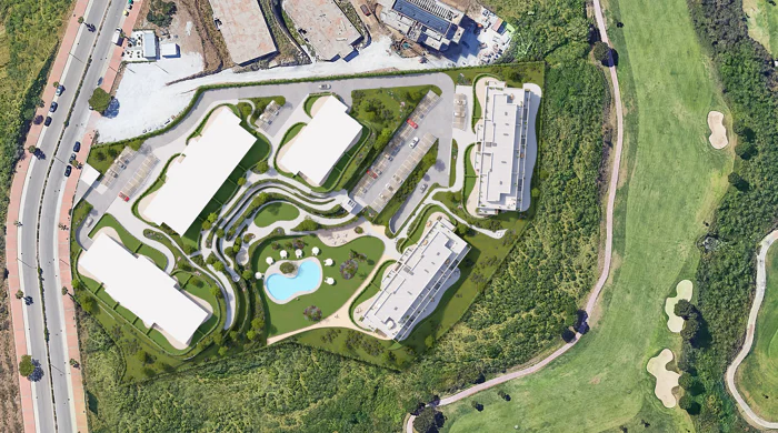 New development in Calanova Golf, Mijas Costa