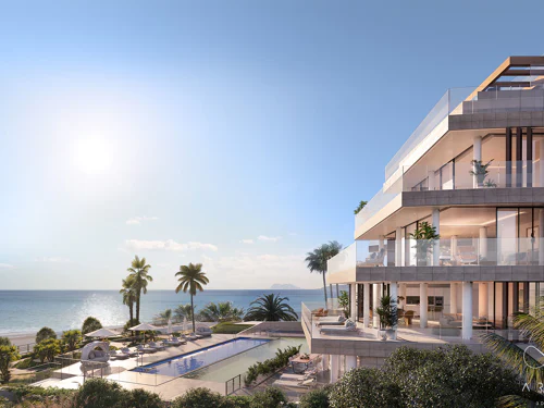 Beach front luxury