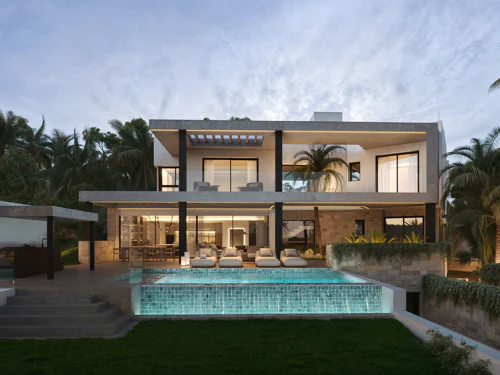 Villa en venta en Marbella Golden Mile