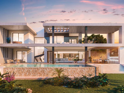 Villa en venta en Marbella Golden Mile