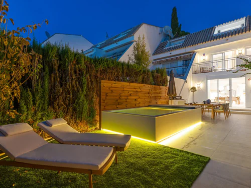 Elegant Four-Bedroom Town House in Marbella Golden Mile