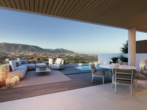 Elegant New Ground Floor Apartment in Mijas Costa – Frontline Golf Living