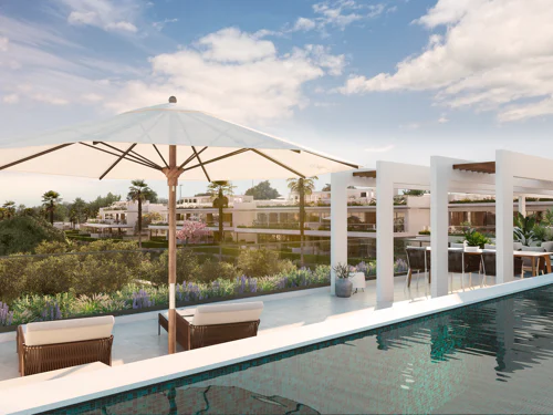 Luxury Penthouse with Private Pool in Marbella
