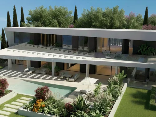 Elegant 5-Bedroom Villa in Marbella Golden Mile with Private Pool and Garden