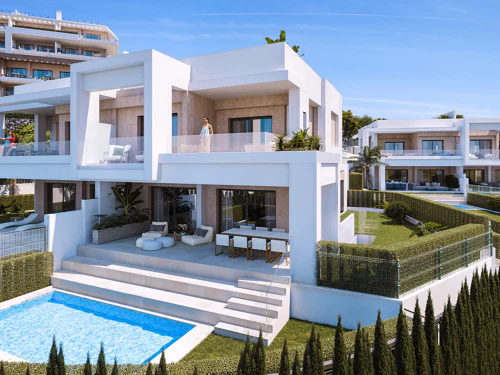 Elegant New Build Semi Detached Villa in La Resina Golf, Estepona