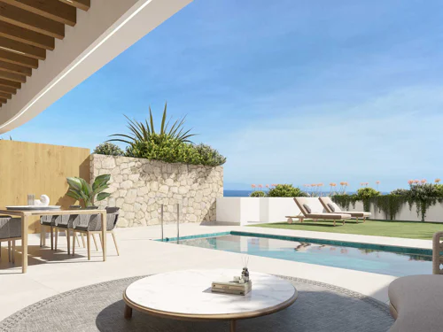 Unique contemporary development in Mijas Costa with panoramic views