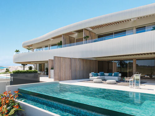 Unique project on the beach of Marbella.