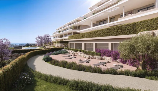 Capri, elegantes apartamentos y áticos con vistas al Mediterráneo en Estepona