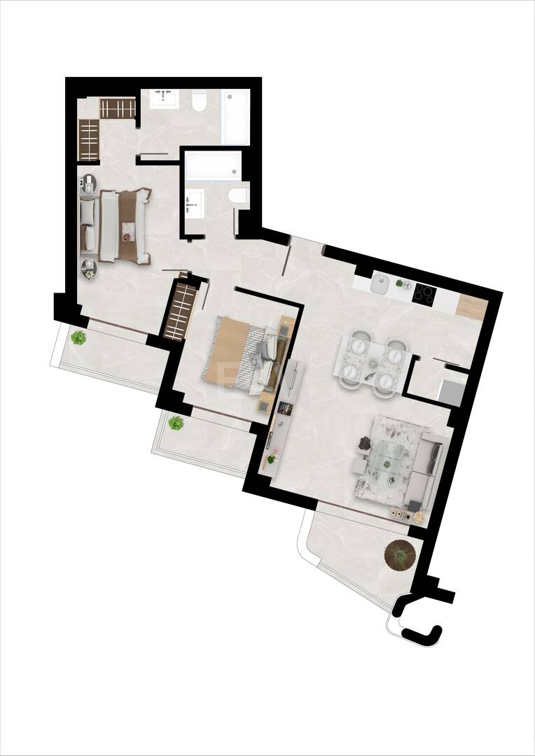 Fuente Lirios, Solo 28 apartamentos nuevos en una ubicación única