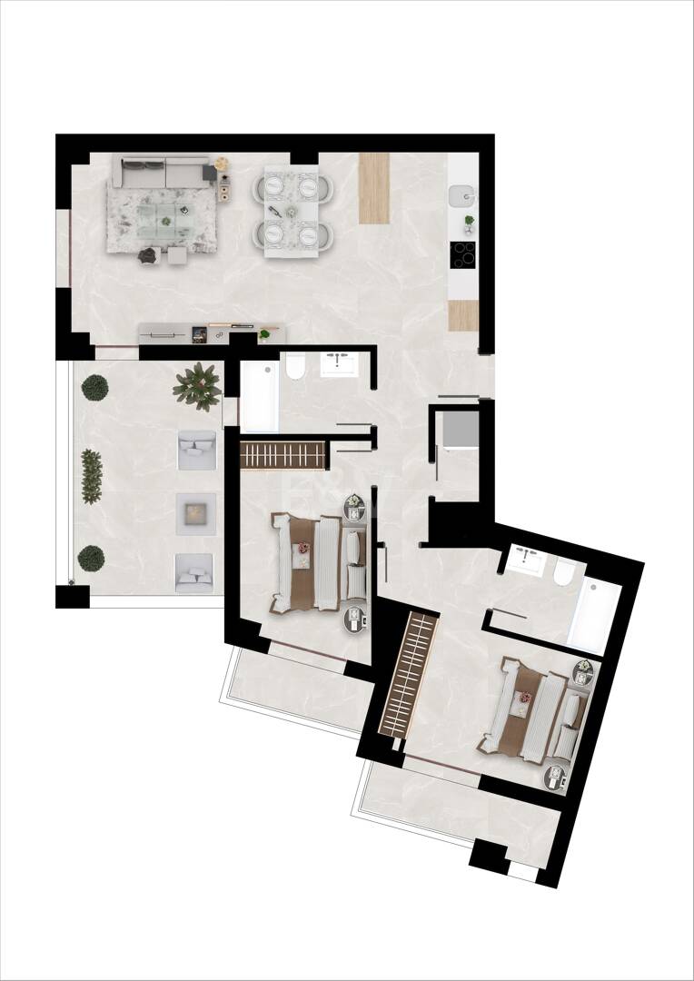 Fuente Lirios, Solo 28 apartamentos nuevos en una ubicación única