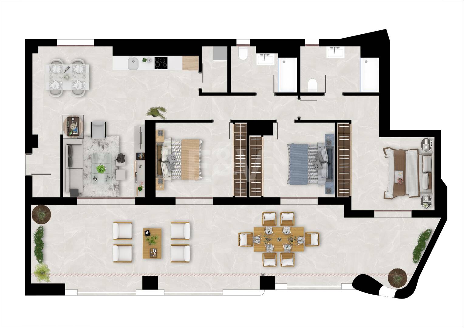 Fuente Lirios, Solo 28 apartamentos nuevos en una ubicación única