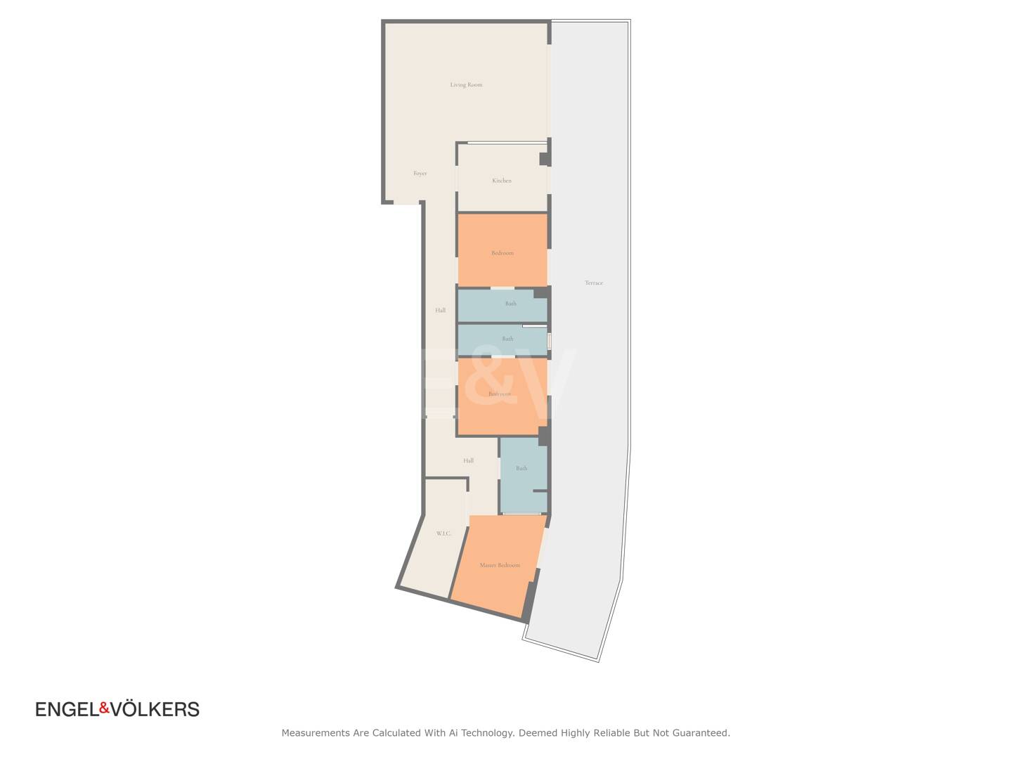Beachside Spacious Apartment with Privileged Central Location