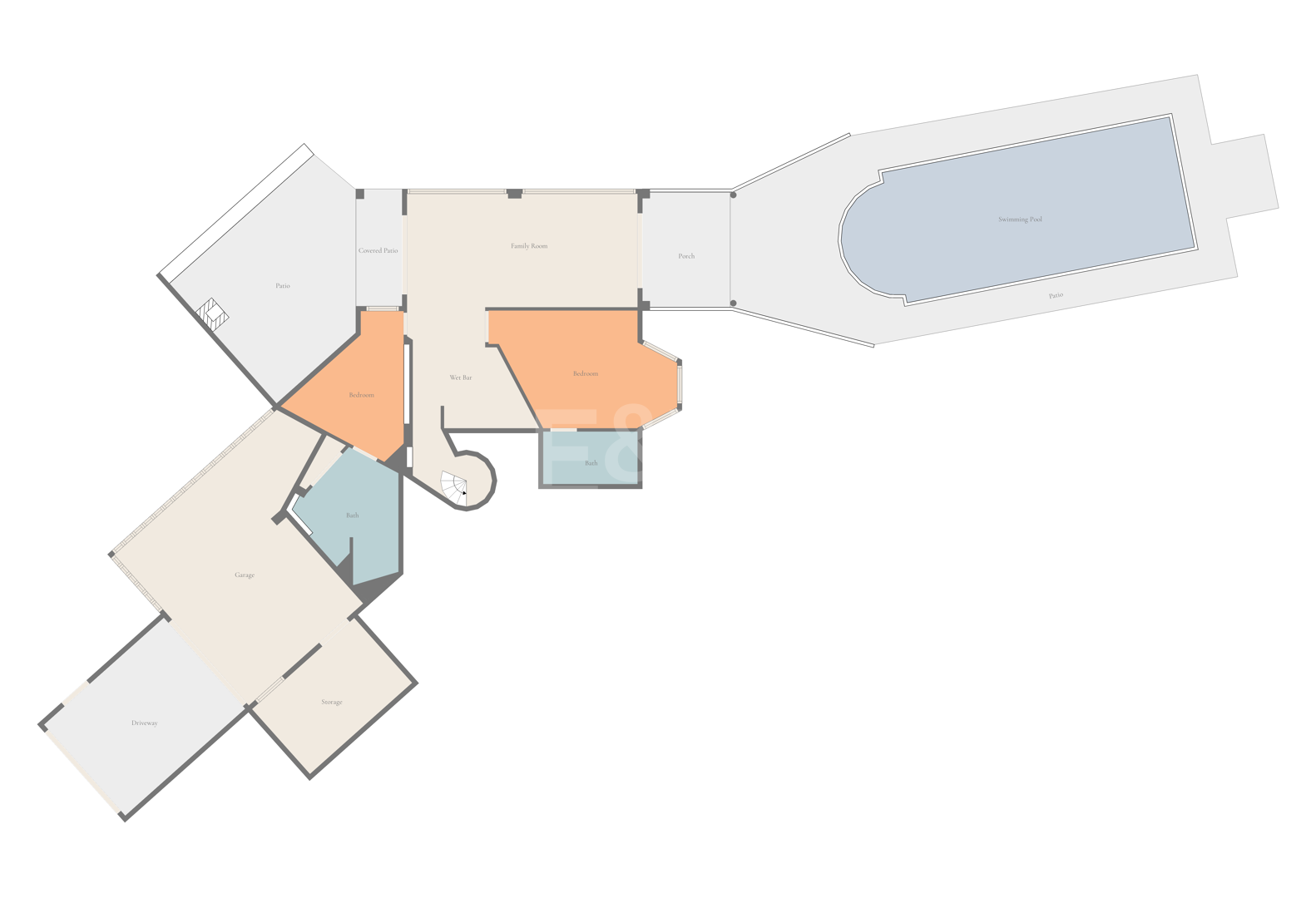 Familienvilla mit Meerblick in El Rosario
