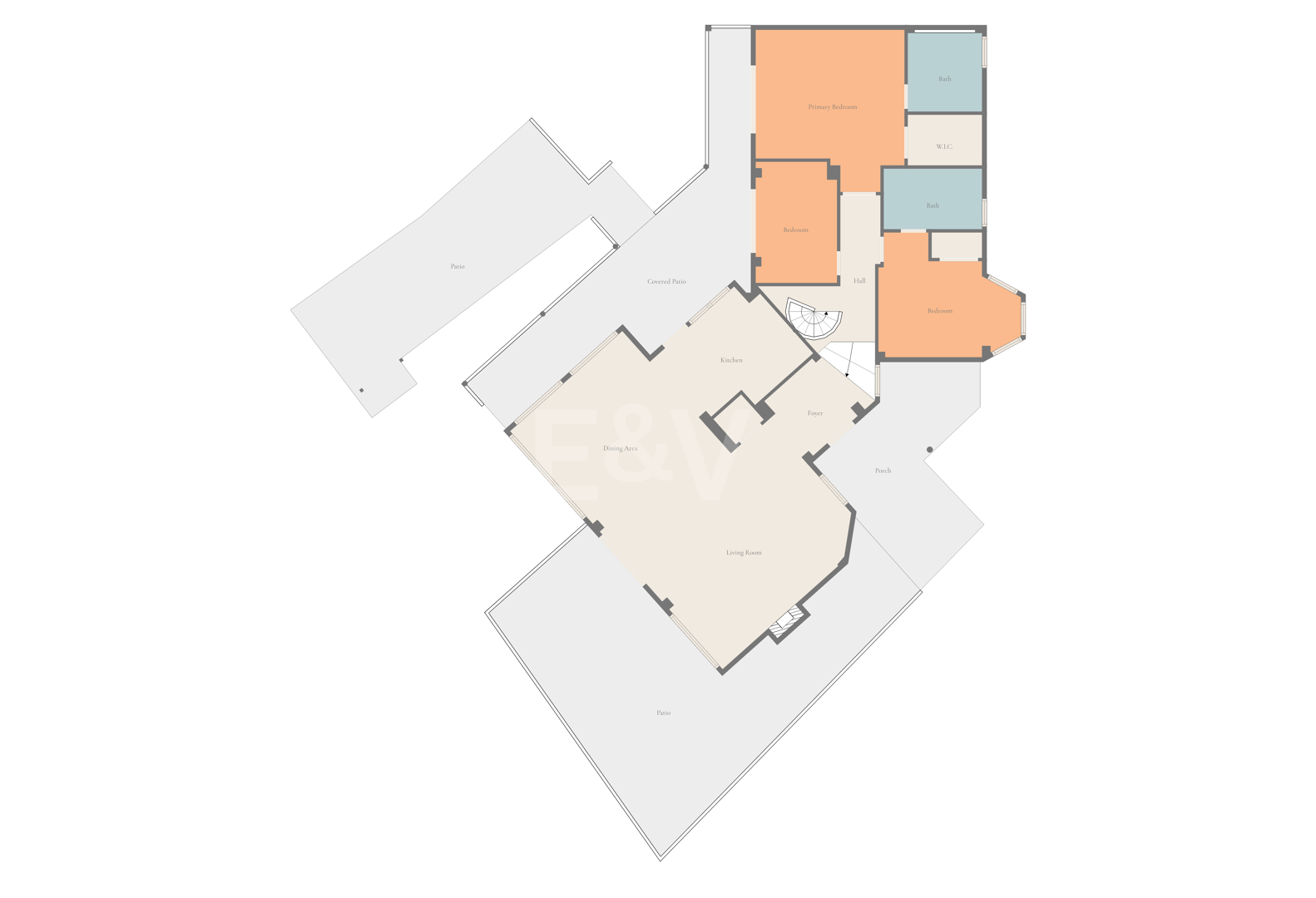 Familienvilla mit Meerblick in El Rosario