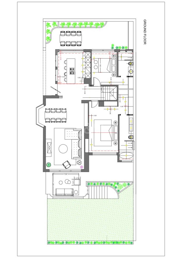 Elegantes Luxus-Reihenhaus mit skandinavischem Design
