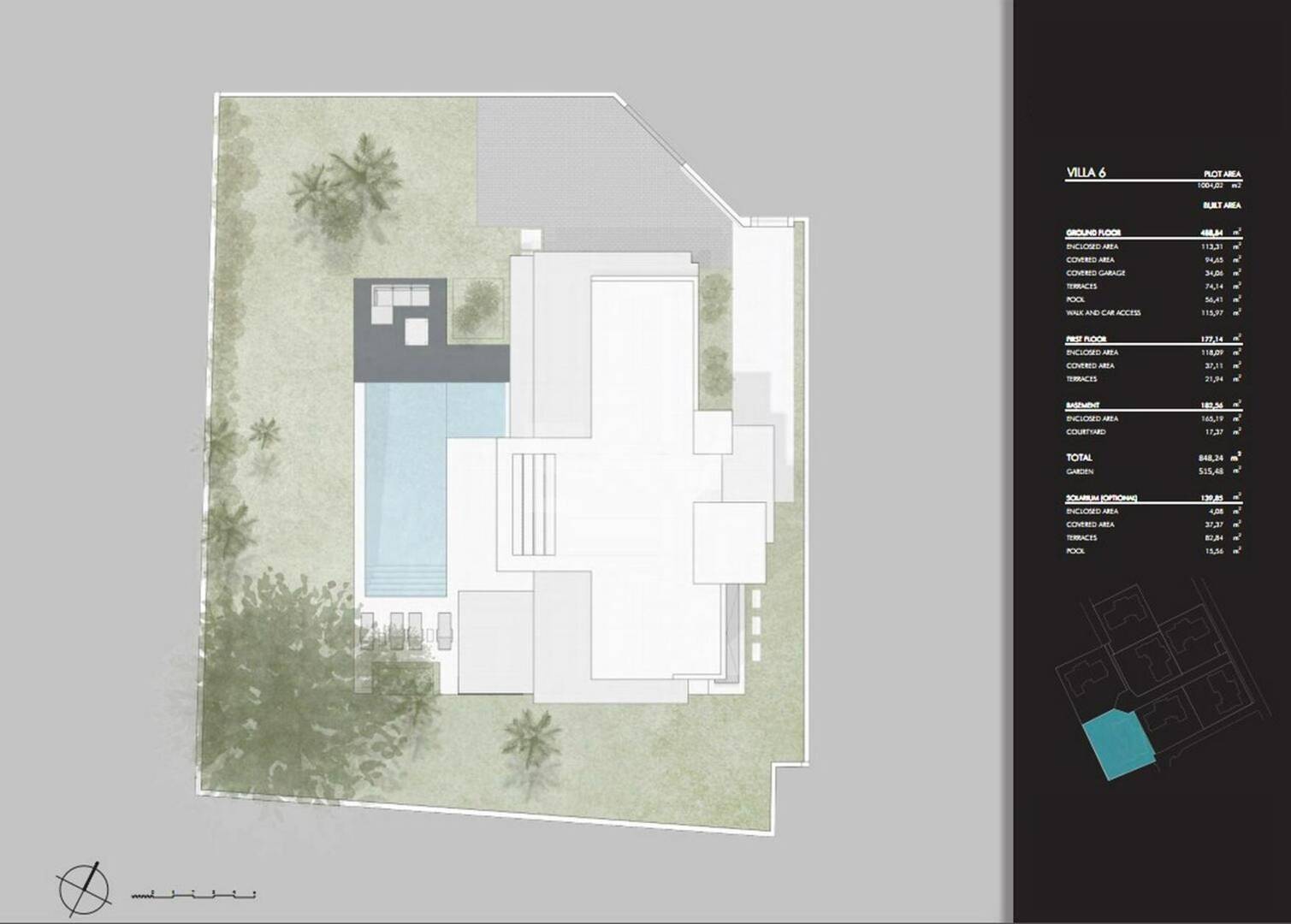 Villas junto a la playa en San Pedro con piscina privada y características de hogar inteligente