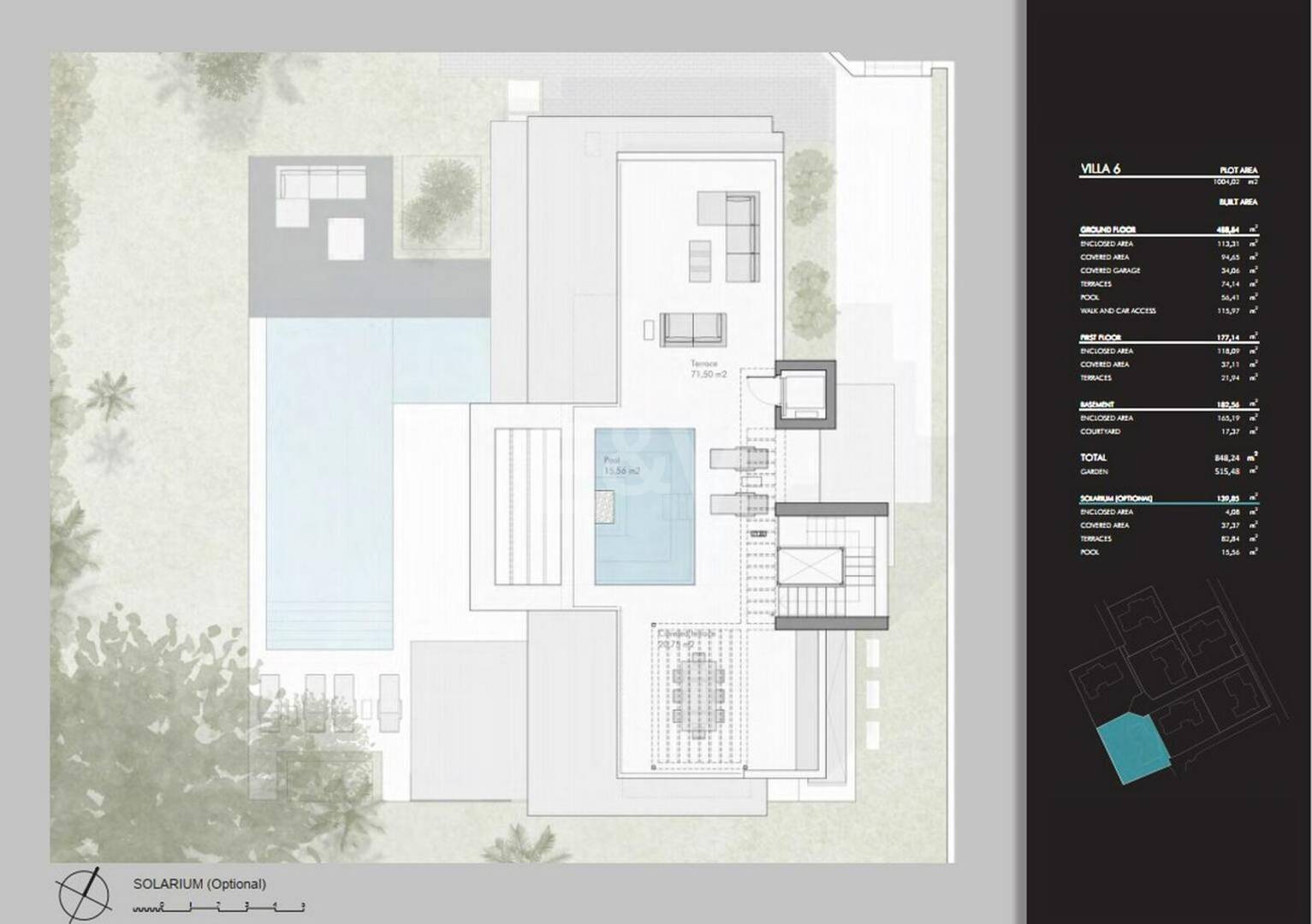 Villas junto a la playa en San Pedro con piscina privada y características de hogar inteligente