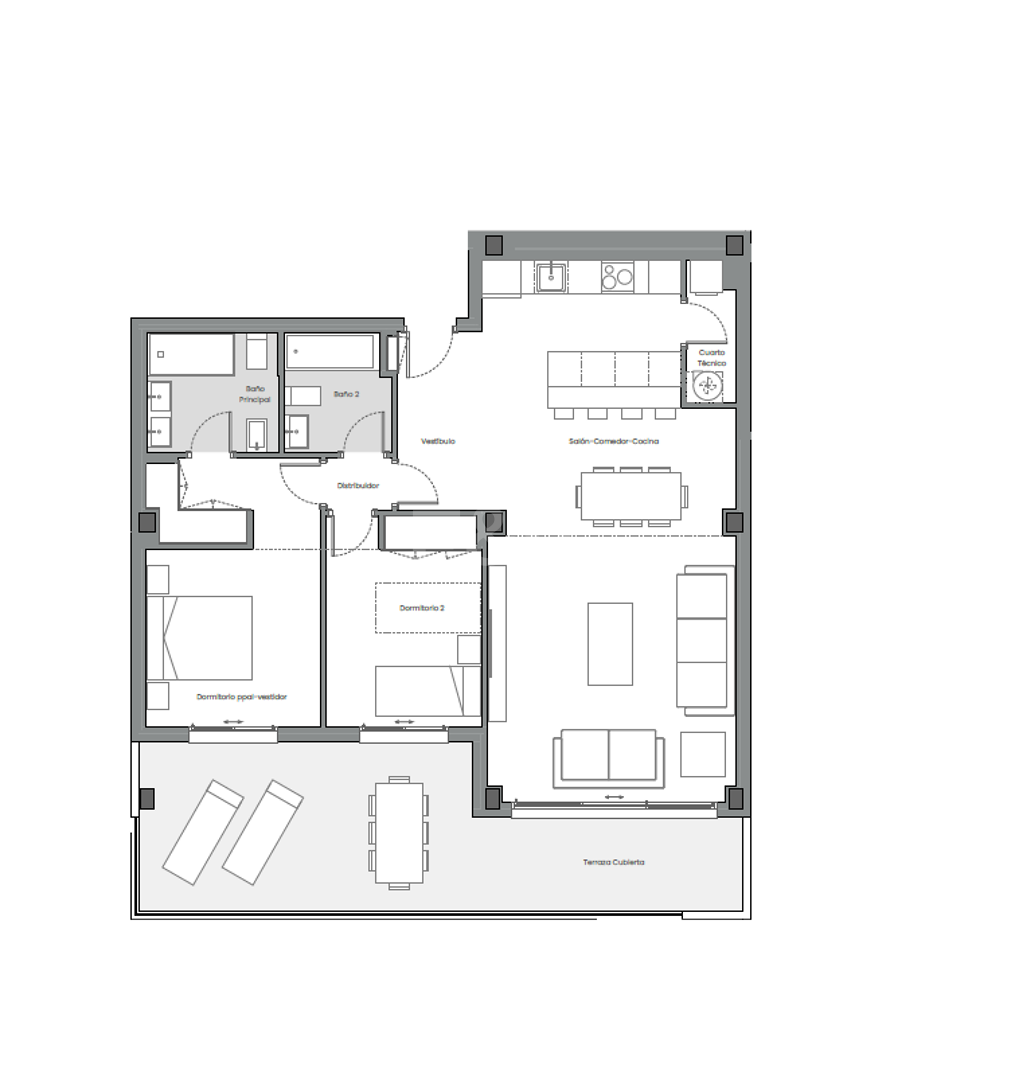 Appartement hors plan avec vue sur la mer à Altos de Los Monteros