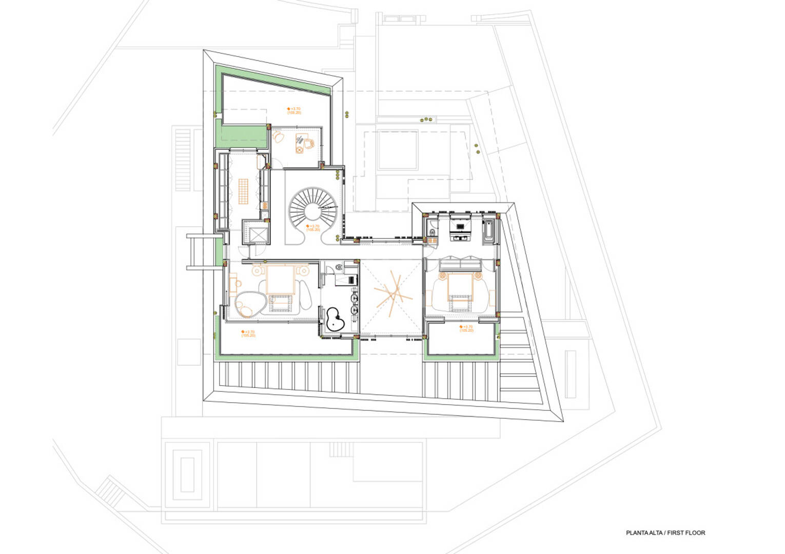 Terrain exceptionnel avec projet de Villa de luxe à Nagüeles