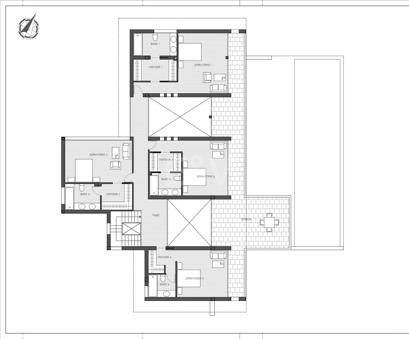 Exceptionell ny Villa Project i La Mairena med havsutsikt