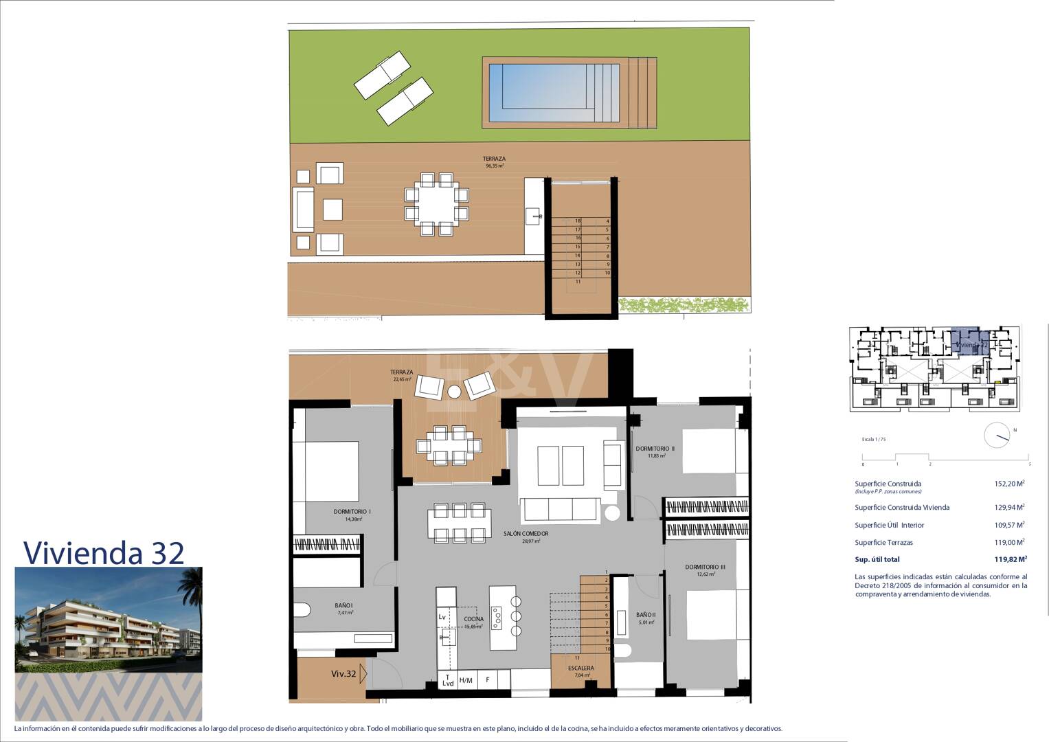 Bedroom Residence i San Pedro de Alcantara City Center med privat poolterrass