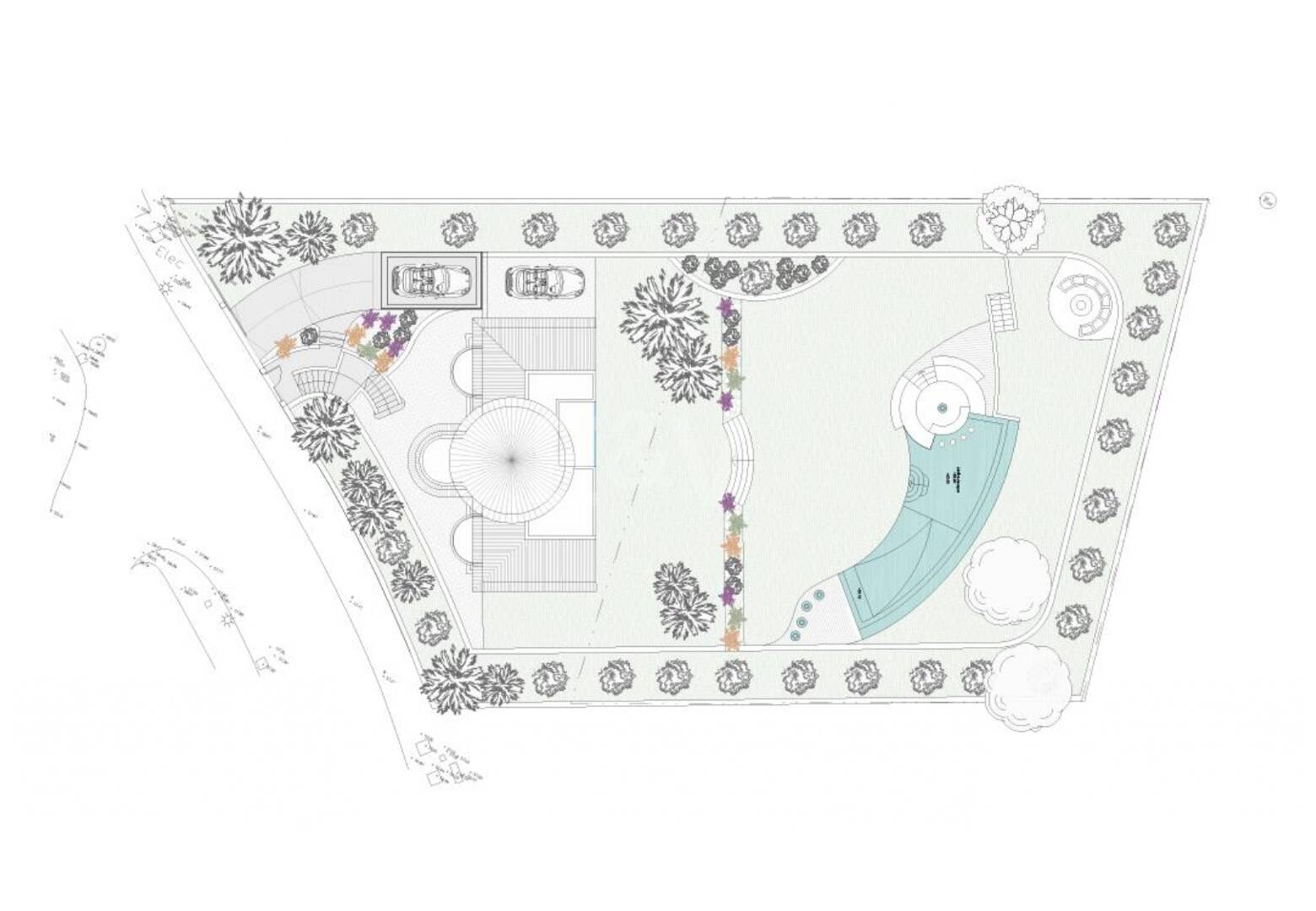 Grundstück mit Bauprojekt in erster Linie am Golfplatz Santa María