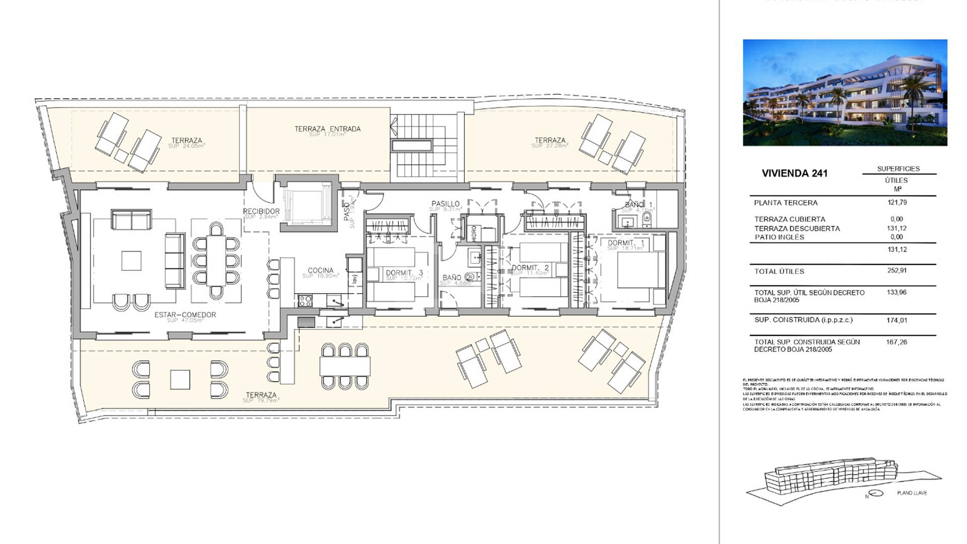 Guadalmina Penthouse de golf en première ligne avec terrasses panoramiques et équipements de choix