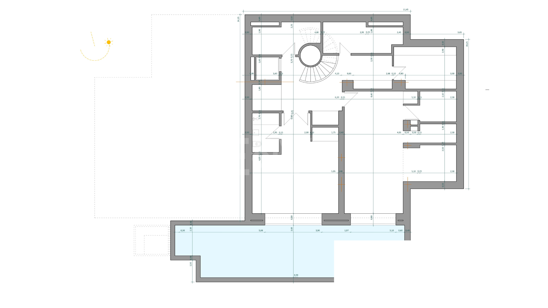 Moderne Villa mit Panoramablick auf Meer & Berge – Grundstück und Projekt mit garantierter Genehmigung