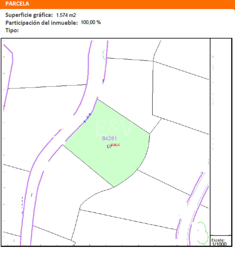 Terrain avec licence de construction à vendre à El Rosario