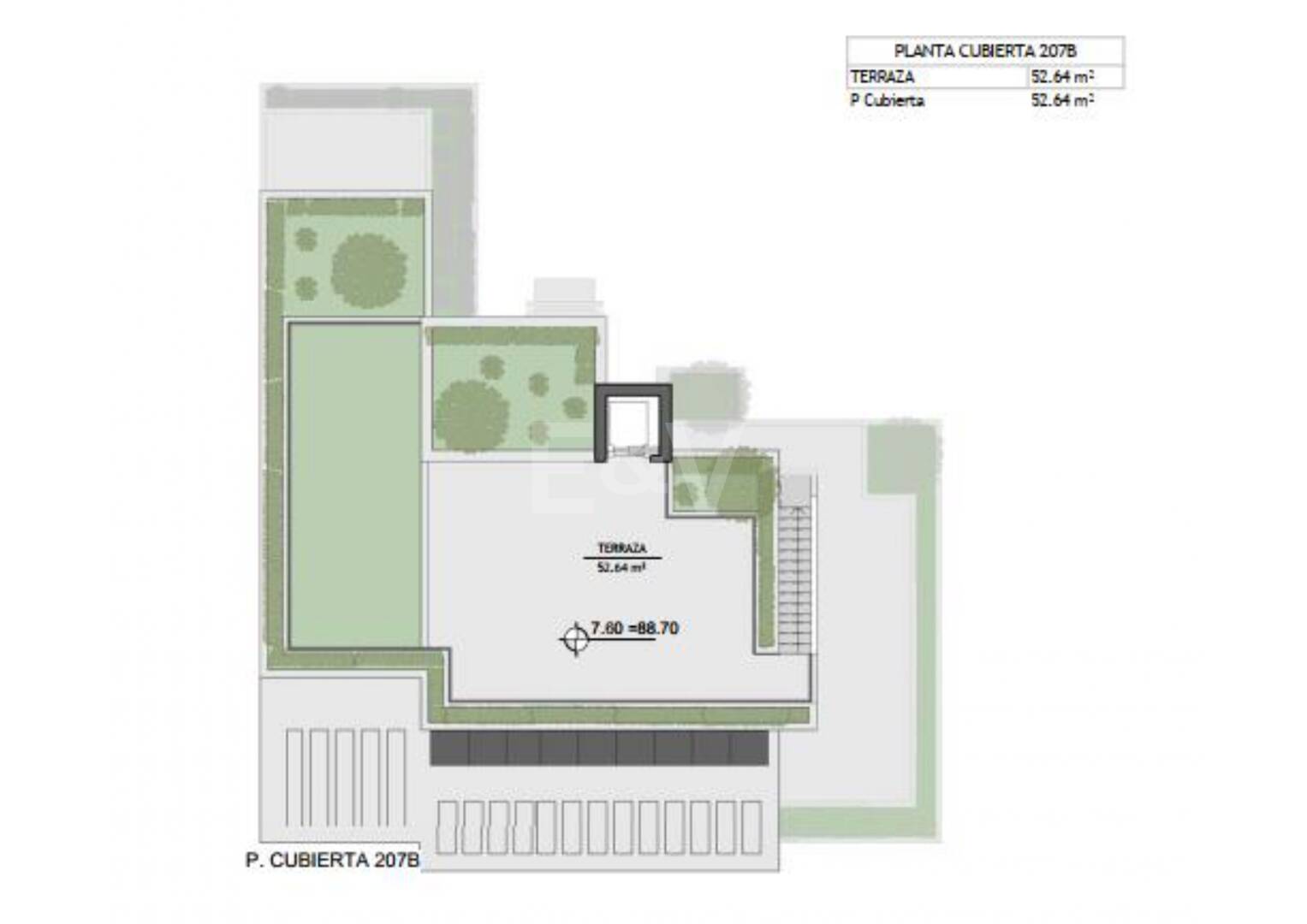 Neu gebaute Villa gerade fertiggestellt