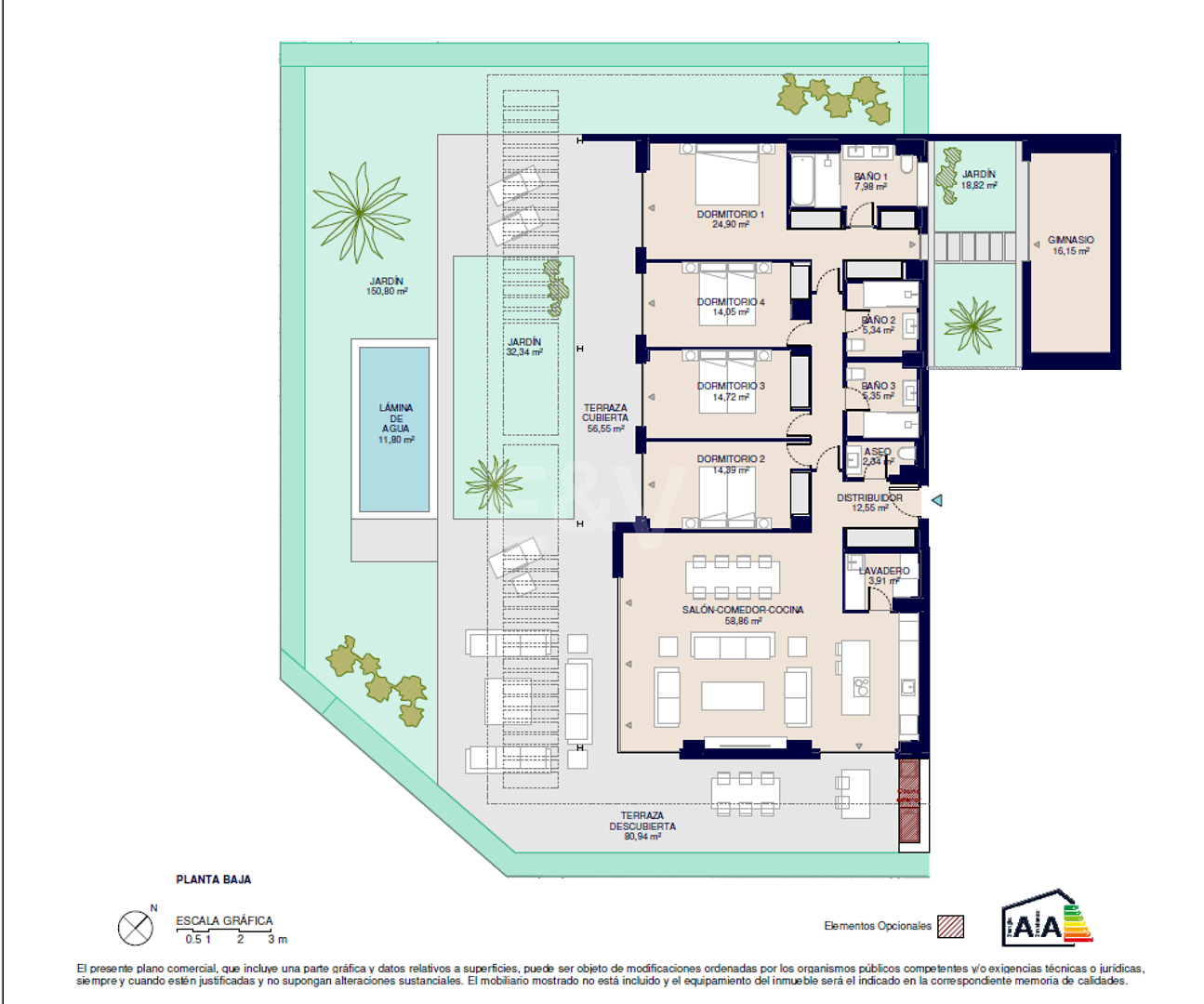 Lujoso apartamento en Los Monteros de nueva construcción