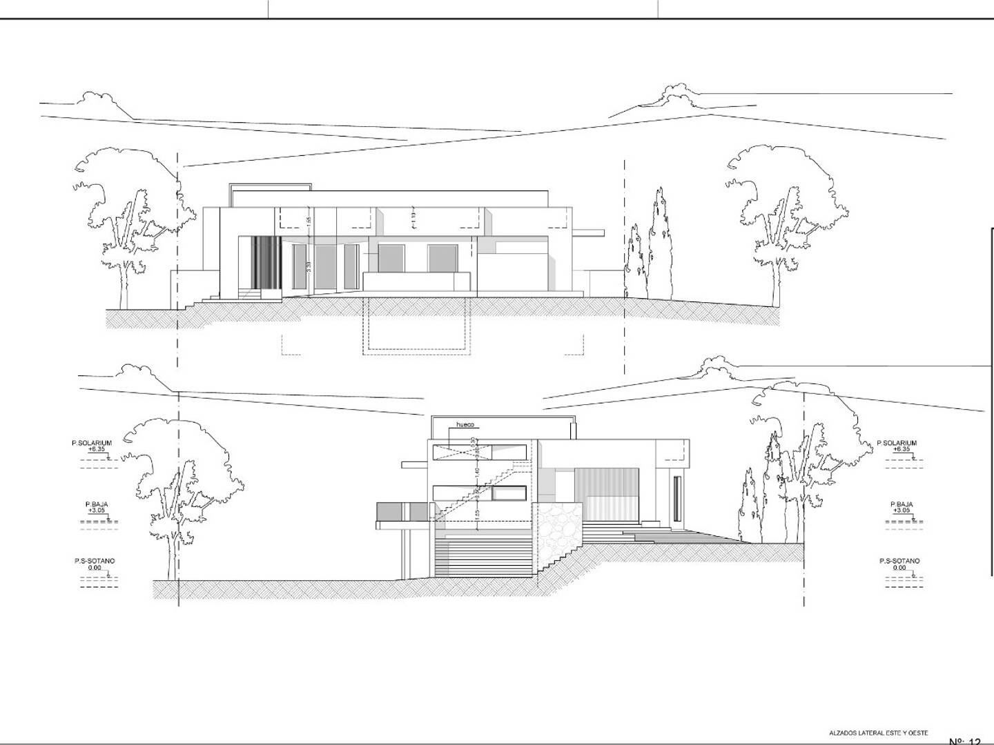 Stylish Villa i Nagüeles med havs- och bergsutsikt