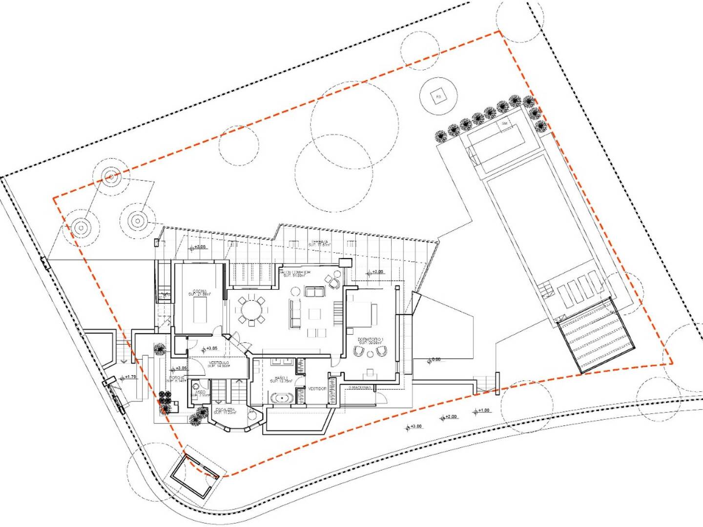 Stylish Villa i Nagüeles med havs- och bergsutsikt