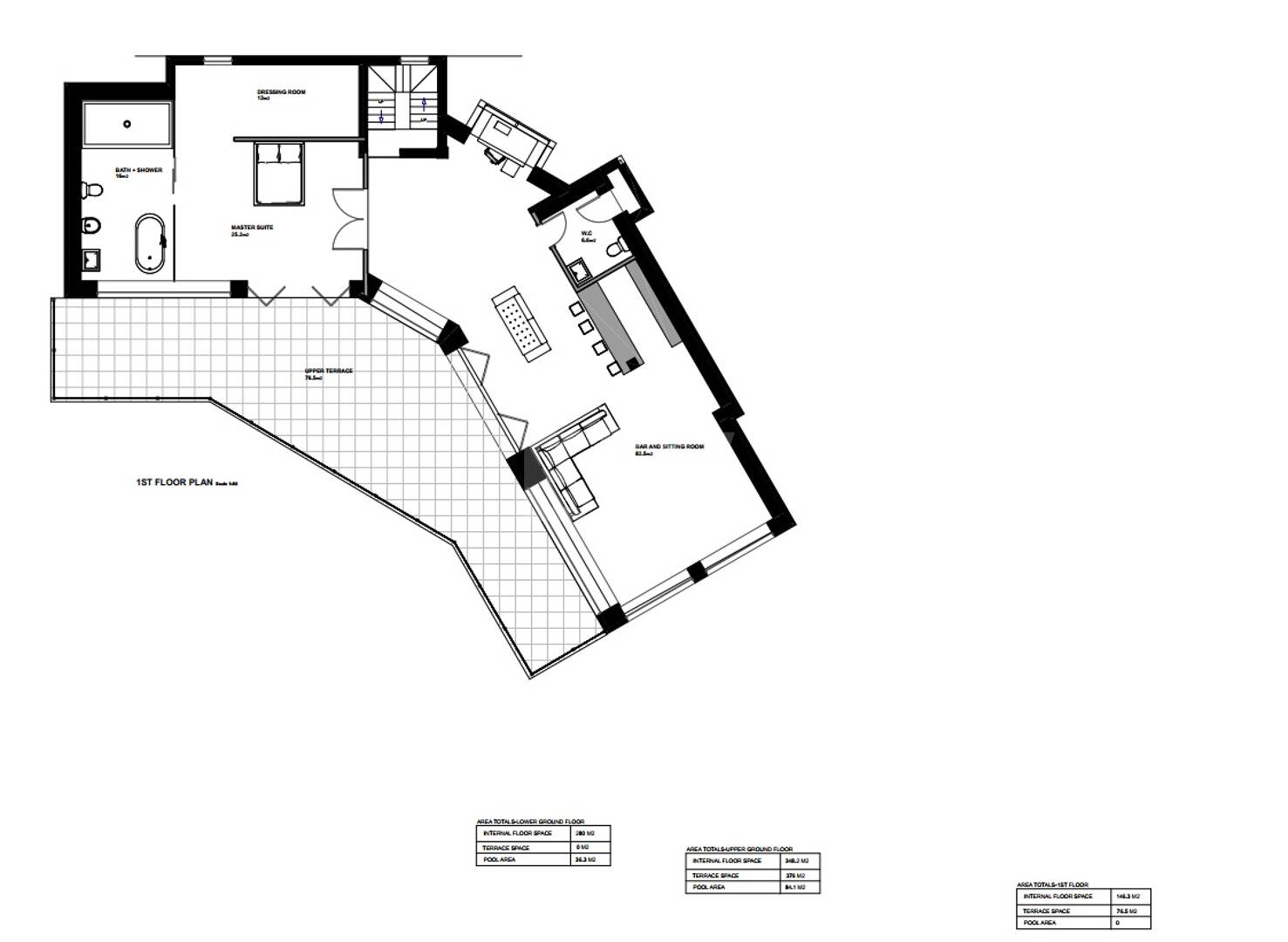 Modern Villa i Hacienda Las Chapas med havsutsikt