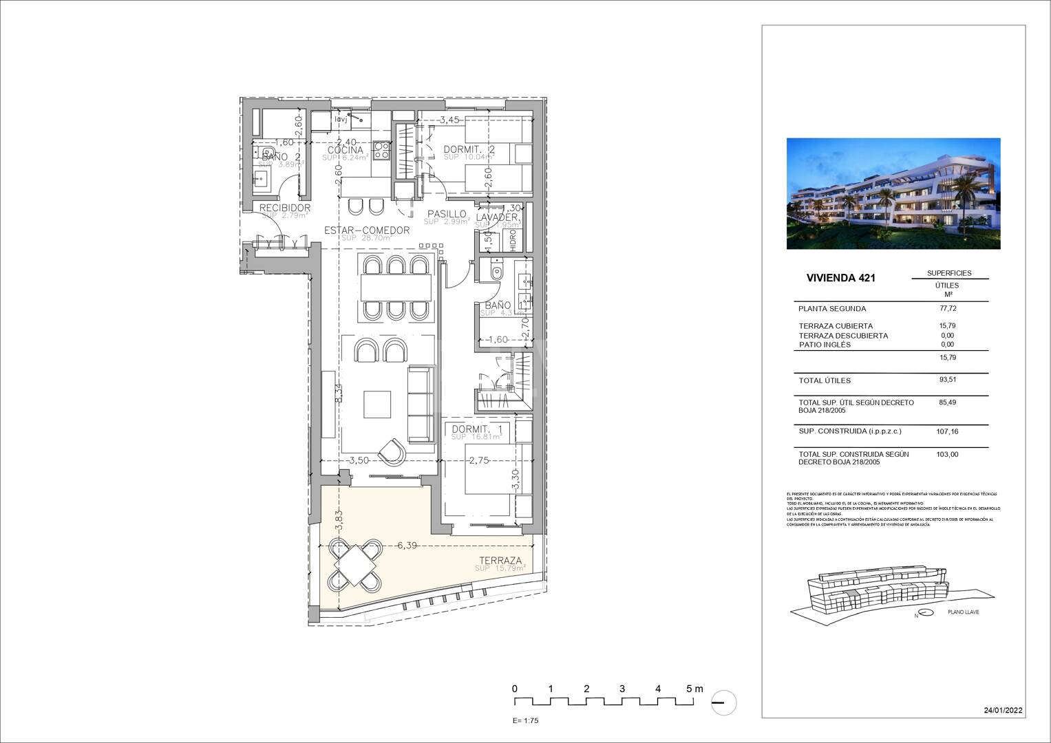 Spektakulär lyxlägenhet projekt