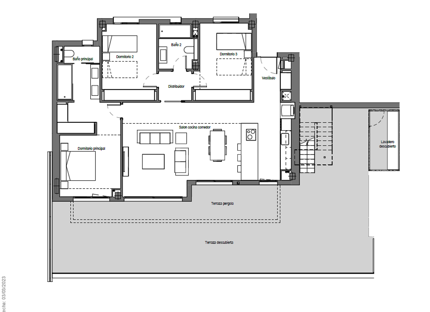 Penthouse i Altos de Los Monteros med fantastisk panoramautsikt