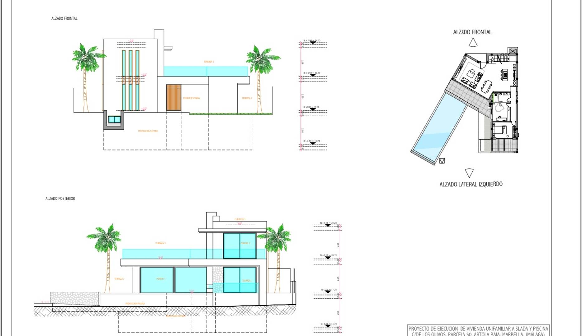 Villa de lujo en construcción a poca distancia de la playa