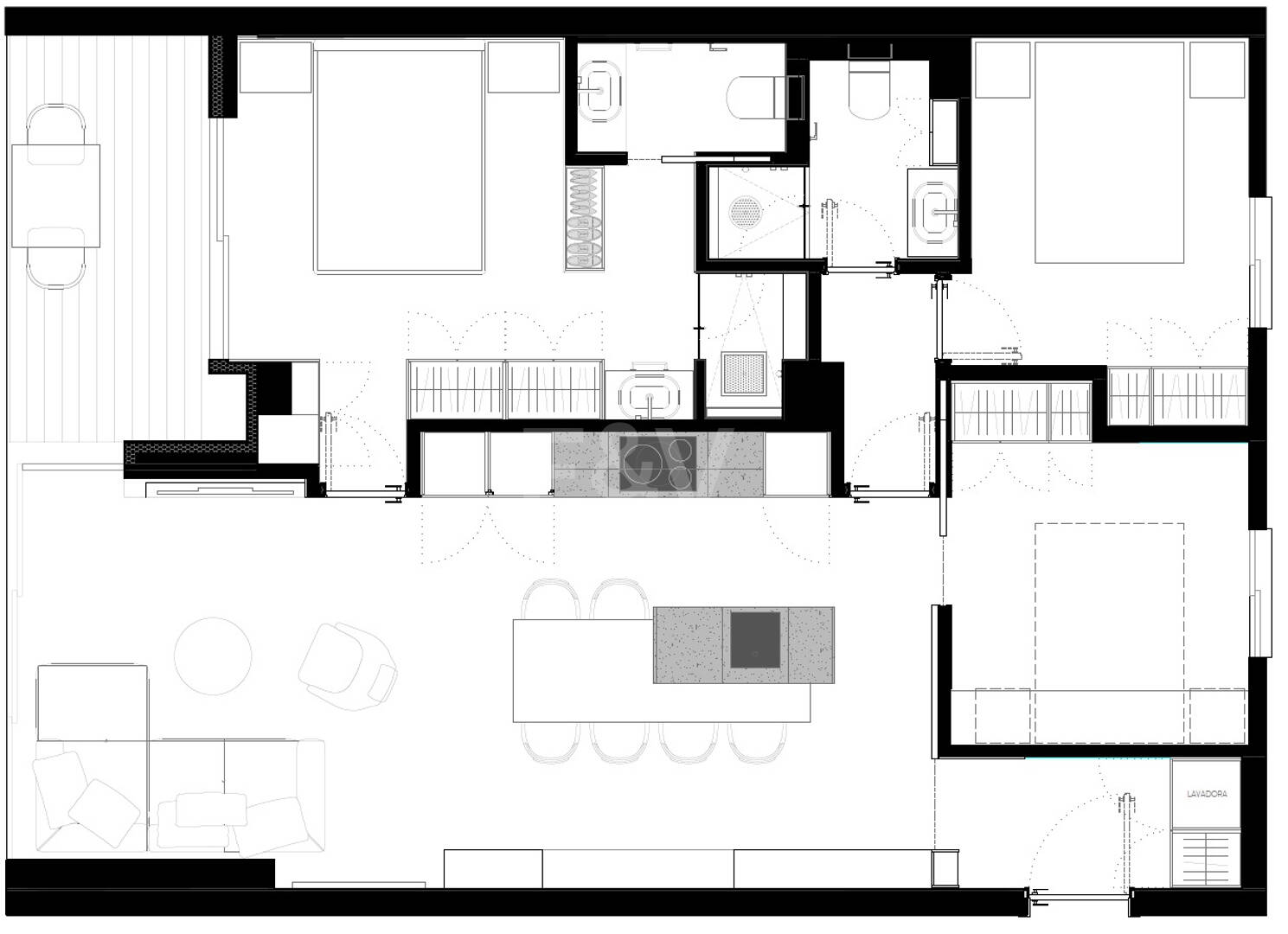 Elegantes Apartment mit Terrasse und Pool im Zentrum von Marbella