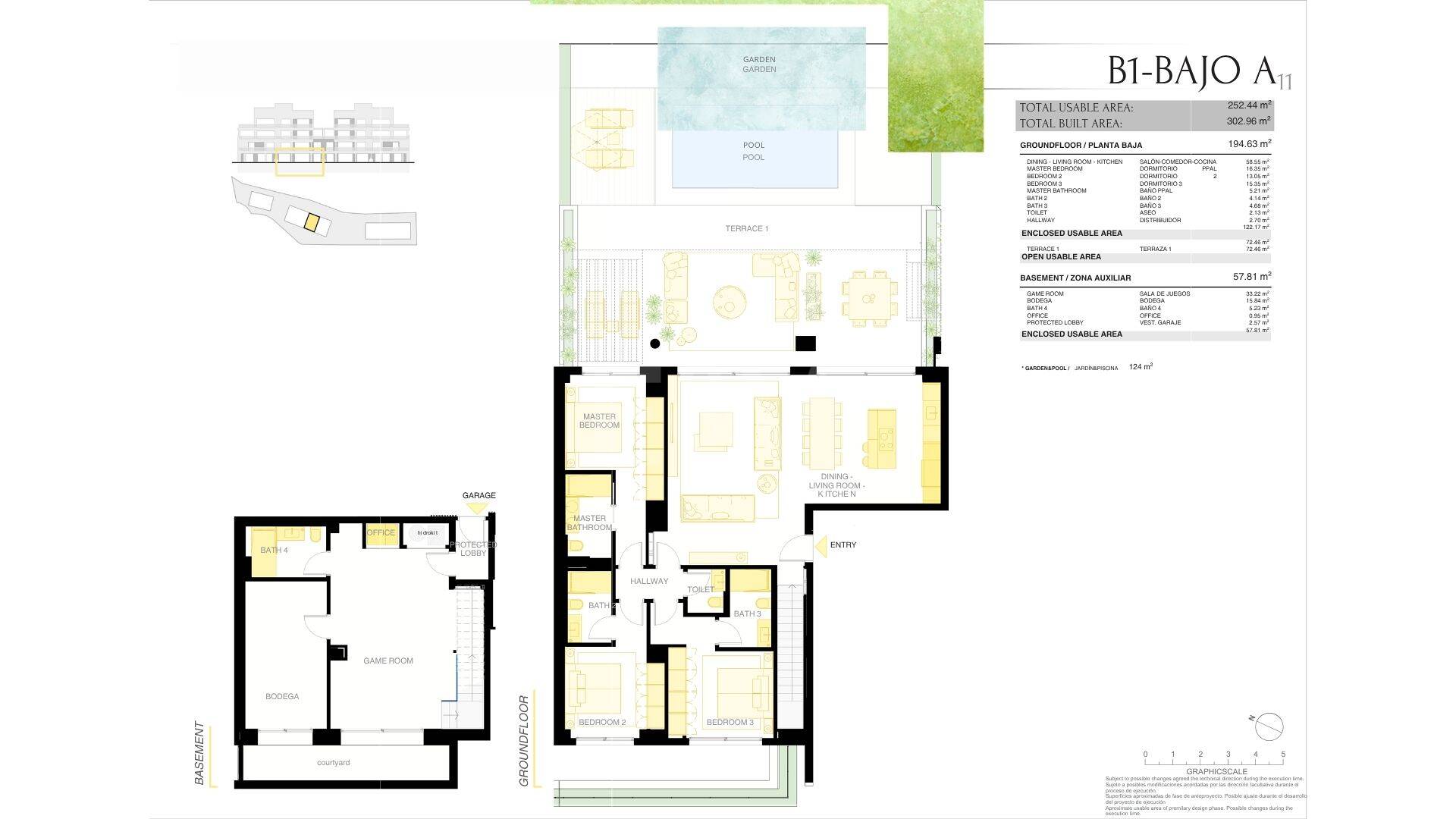 Duplex moderne de luxe avec piscine privée à Golden Mile