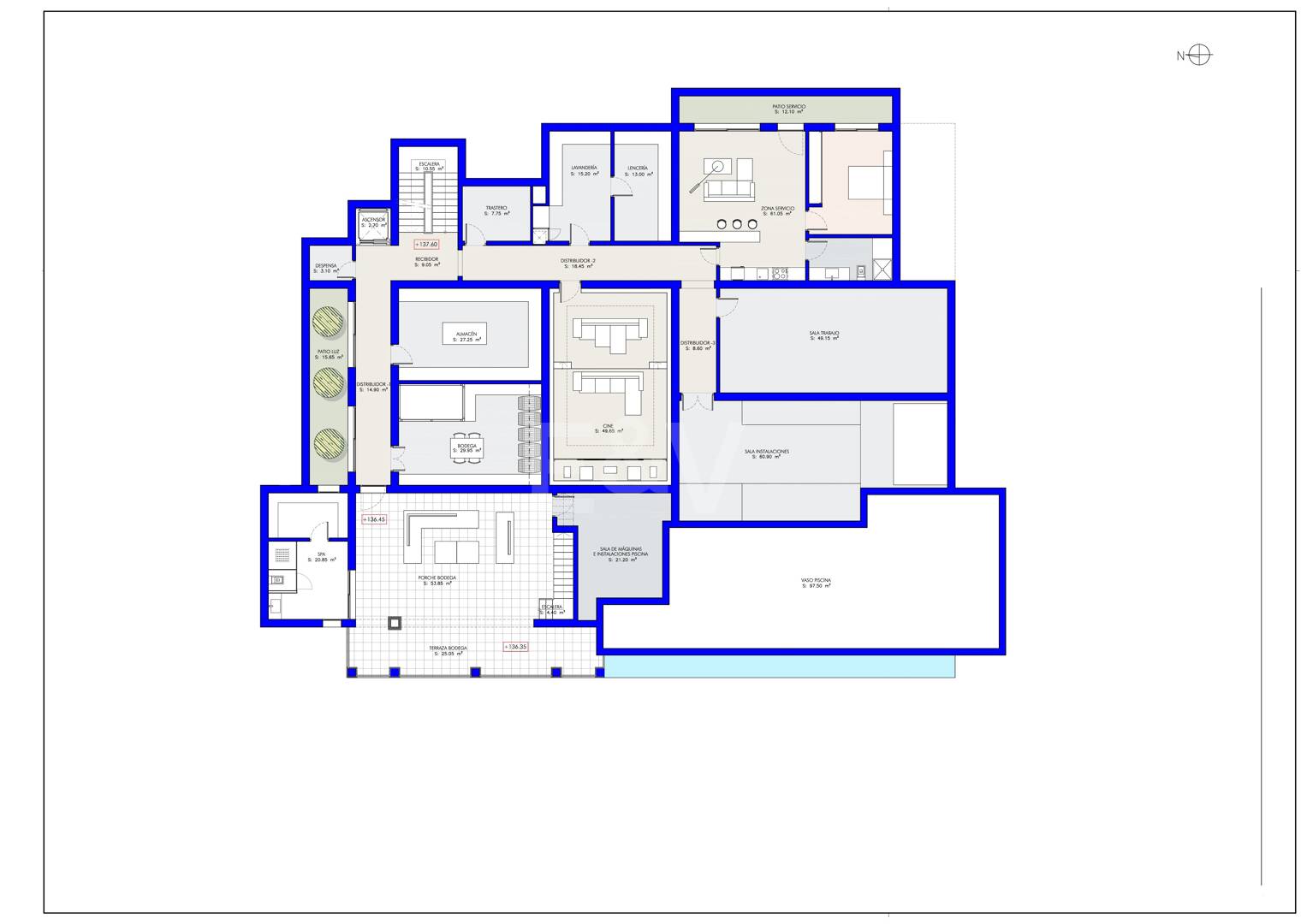 Casa Colinas: Turnkey Villa with Panoramic Sea & Mountain Views in a gated community
